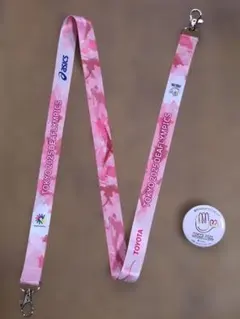 東京2025デフリンピック ピンクリボン・缶バッチ