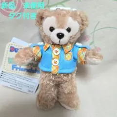 ダッフィー＆フレンズ ワンダフル・フレンドシップ ダッフィー ぬいぐるみバッジ