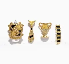 ハリーポッター　hurry potter ピアス　イヤリングセット　ハッフルパフ