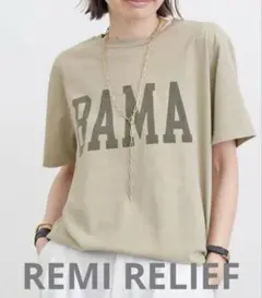 美品　REMI RELIEF レミレリーフ BAMA T-SH ベージュのサムネイル
