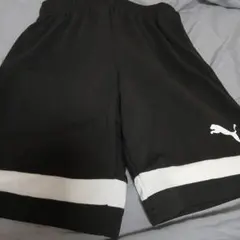 プーマ　ハーフパンツ黒　150