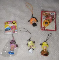 ONE PIECE 　チョッパー　ストランプ　５点