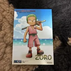 東京ワンピースタワー　ONE PIECE 幼少期　ゾロ　ブロマイド　非売品