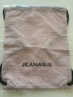 JEANASiS ノベルティ　ナップサック　ピンクのサムネイル