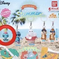 ディズニーキャラクター めじるしアクセサリー Summer スクランプ