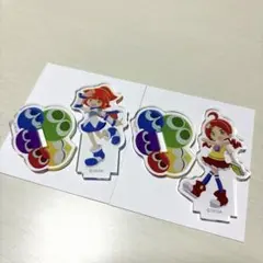 ぷよぷよ35周年　アルル　りんご　ミニアクリルスタンド