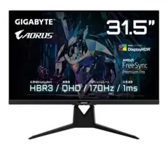 AORUS F132Q 32インチ QHD 170Hz SS IPS 1440pのサムネイル