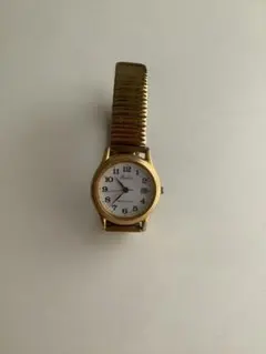 ゴールド アナログ時計 フリーサイズ