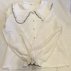 フリル襟 長袖シャツ 地雷系 量産型