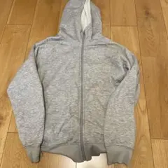 グレー ジップアップパーカー　UNIQLOのサムネイル