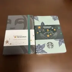 リワードノート✳︎Starbucks アニバーサリーメモ帳 2年・3年・2019のサムネイル