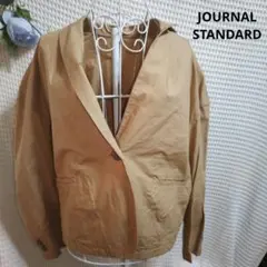 【オシャレ☆JOURNAL STANDARD】薄手ブラウンジャケット
