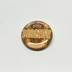 GENERATIONS 関口メンディー 缶バッジ