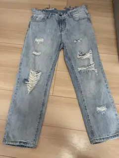 レディース　ダメージ　ジーンズのサムネイル