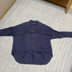極美品⭐️Spick & Spanリネン100% ビッグシャツ ネイビー ゴールド 極美品⭐️Spick & Spanリネン100% ビッグシャツ ネイビー ゴールド