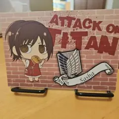 進撃の巨人 ジョイポリス サシャ ポストカード