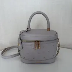 RoséMuse ロゼミューズ bijou vanity bag pink