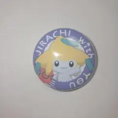 ポケモン ジラーチ 缶バッジ JIRACHI WITH YOU