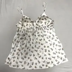 新品⭐︎gelato pique フラワープリント カップ付きキャミソール