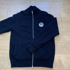 JACK BUNNY ネイビー ジップアップセーター