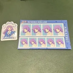 アイカツ 氷上スミレ 証明写真館 vol.2 アニメイト特典ステッカー氷上スミレ