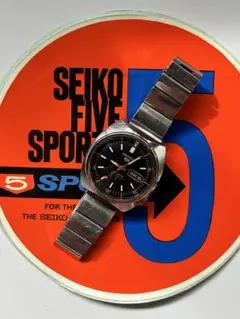 SEIKO 5 Sports 自動巻き腕時計　ビンテージ