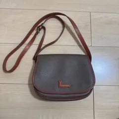 LANCEL ブラウン ショルダーバッグ