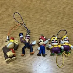 マリオ キャラクター ストラップ 5体セット