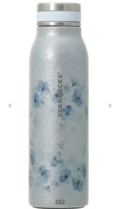 SAKURA2026ステンレスボトルグリッターエアリーブルー444ml