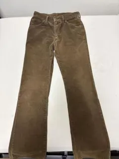 LEEウエスターナーコーデュロイ　ブーツカットフレアパンツ