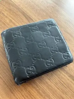 Gucci 二つ折り財布 黒