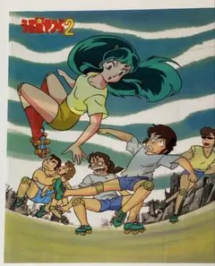 うる星やつら セル画 竜之介 初登場シーン 第63話 背景コピー付 うる星やつら セル画 竜之介 初登場シーン 第63話 背景コピー付