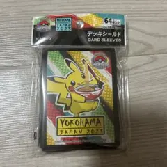 ポケカスリーブ　WCS2023 横浜ピカチュウ