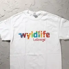 GILDAN 白Tシャツ　Wyldlife カラフル