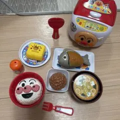 アンパンマン シューッとたけたよ! おしゃべり炊飯器と元気100倍和食セット