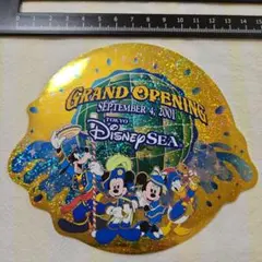 東京ディズニーシー グランドオープニング ステッカー