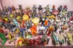 ウルトラ怪獣シリーズ　ギガキマイラ　など　怪獣ソフビ　68体