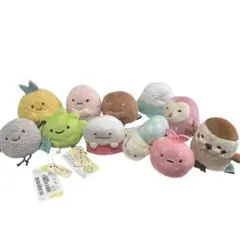 すみっコぐらし　初期　サブキャラたち 11体　てのりぬいぐるみ