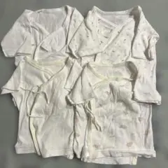 アカチャンホンポ・西松屋　短肌着4枚セット　50〜60cm