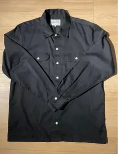 Carhartt WIP ロングスリーブシャツ　黒シャツ　L