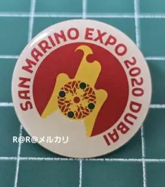 ★レア★【大阪・関西万博】サンマリノ館　パビリオン　ピンバッチ 大阪関西万博・EXPO2025 サンマリノパビリオンピンバッジ - メルカリ