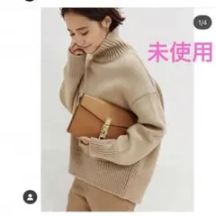 ドゥーズィエムクラス　ウールカシミヤ5G プルオーバー　マディソンブルー