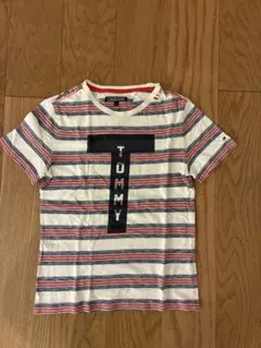 TOMMY HILFIGER ストライプ Tシャツ 140