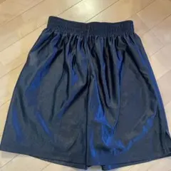 ブラック ハーフパンツ Sサイズ 100%ポリエステル