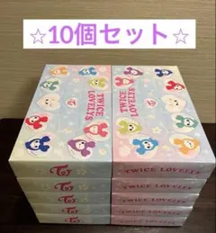 TWICE LOVELYS オリジナルBOXティッシュ10個