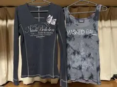 トルネードマート ニコル 長袖カットソーとタンクトップセット