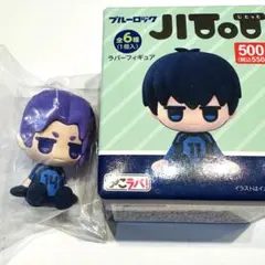 ブルーロック 御影玲王 JITOT じとっと ラバーフィギュア DAISO