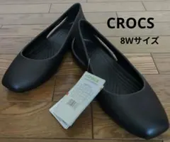 ❀CROCS❀フラットシューズ 　　 未使用 W8のサムネイル