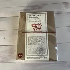 ★未開封　トラベラーズノート　限定「Love and Trip」パスポートサイズ