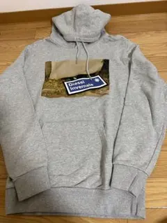 DIESEL フード付きスウェット グレーのサムネイル
